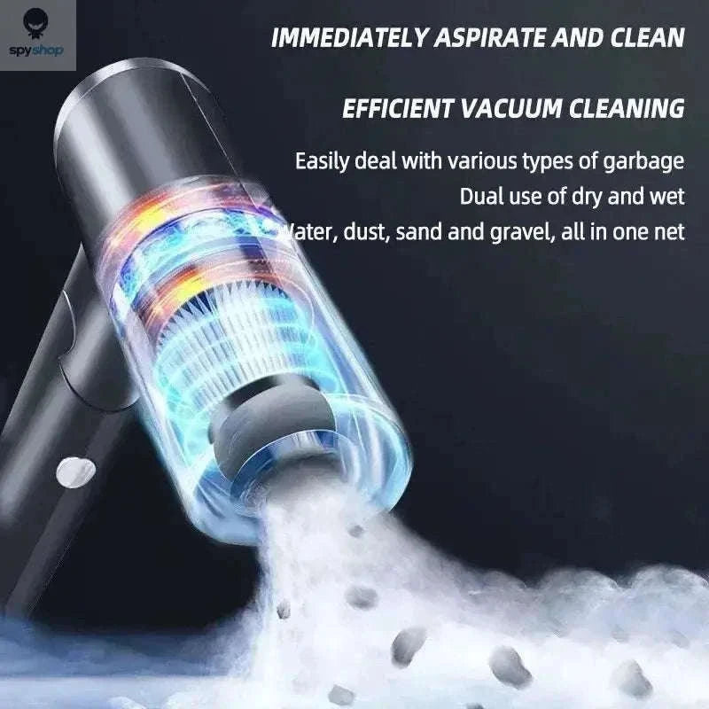 Portable Wireless Car Vacuum Cleaner for Fast, Easy Cleanups-Default Title