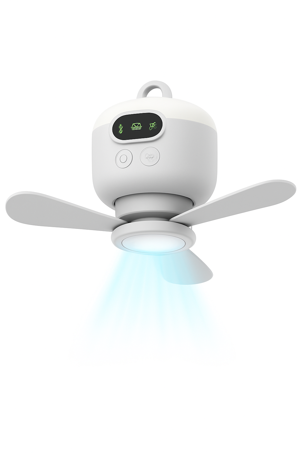Rechargeable Wireless Camping Fan Light with Remote Control
