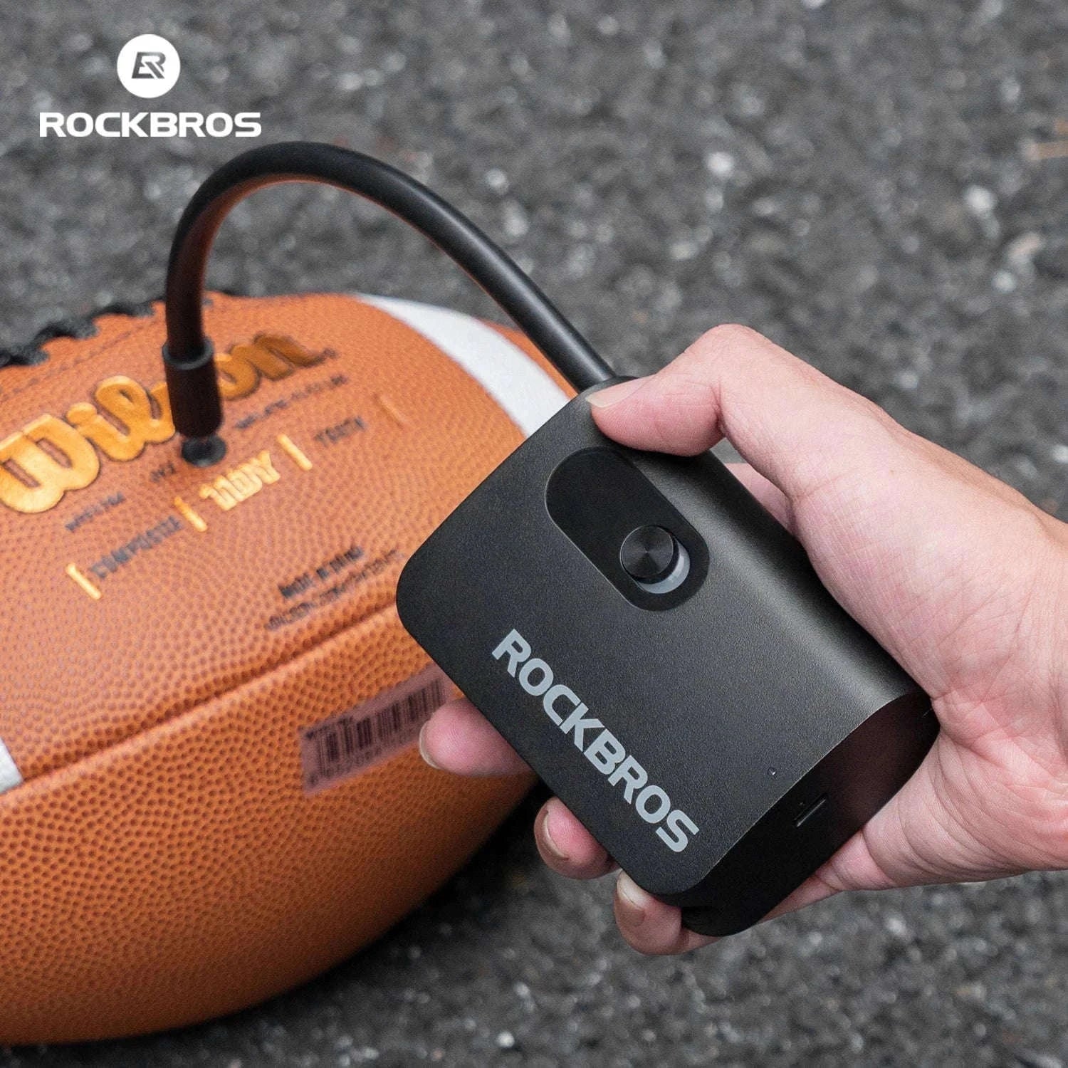 Portable Wireless Electric Tire Pump 2000mAh Mini Inflator-QJCQBAIR