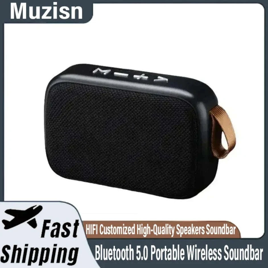 Portable Wireless Soundbar with HiFi Sound-Black