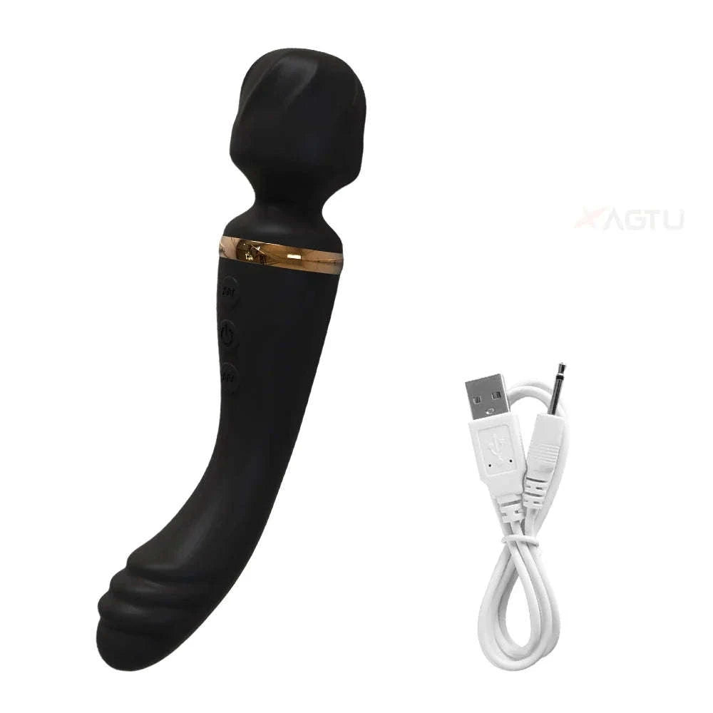 Powerful Ava Bar Vibrator Wand for Intense Dual Stimulation-AV033-RD-BOX / China Mainland