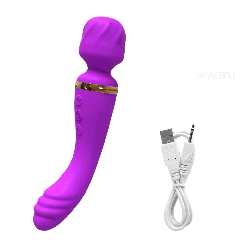 Powerful Ava Bar Vibrator Wand for Intense Dual Stimulation-AV033-RD-BOX / China Mainland