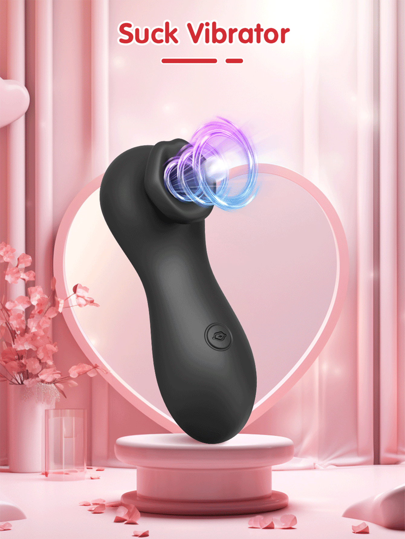 Powerful Clitoral Sucking Vibrator for Women-GM22-BK-BOX / CHINA