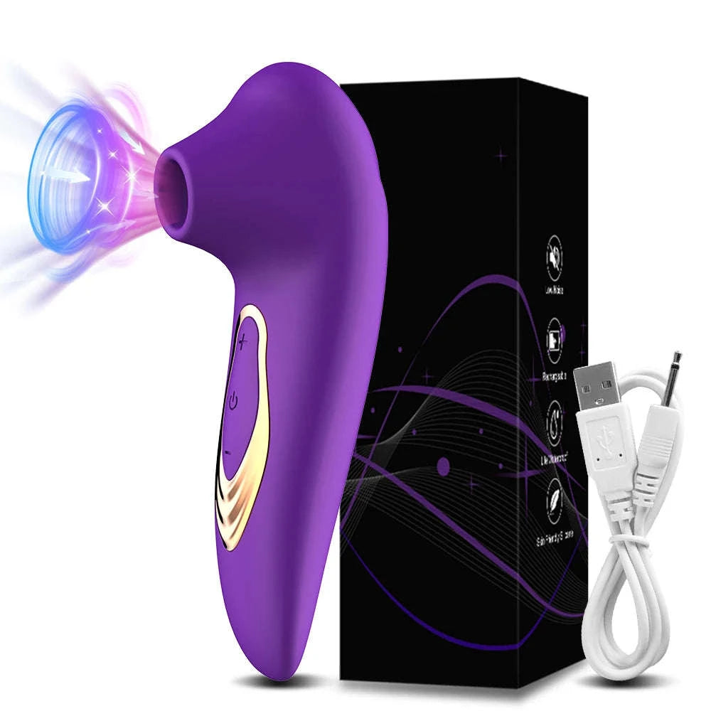 Powerful Clitoral Sucking Vibrator for Women-GM22-BK-BOX / CHINA