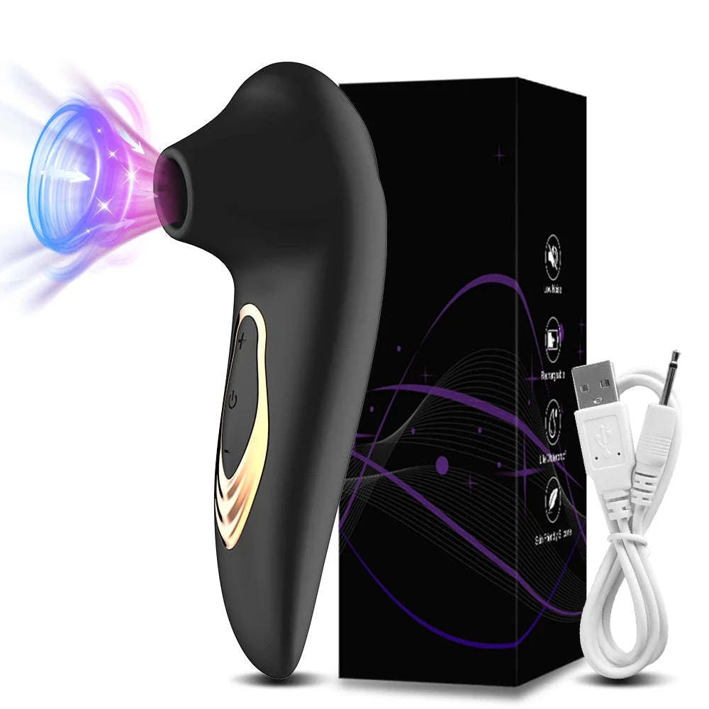 Powerful Clitoral Sucking Vibrator for Women-GM22-BK-BOX / CHINA
