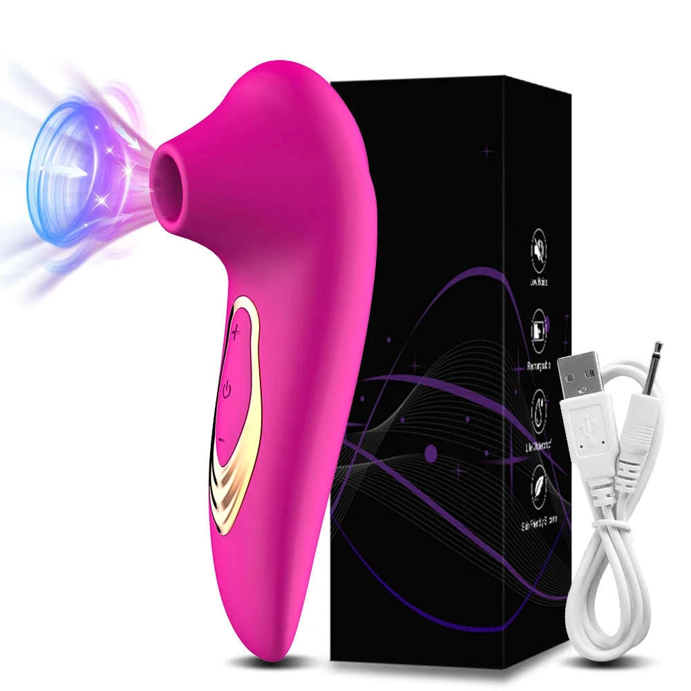 Powerful Clitoral Sucking Vibrator for Women-GM22-BK-BOX / CHINA