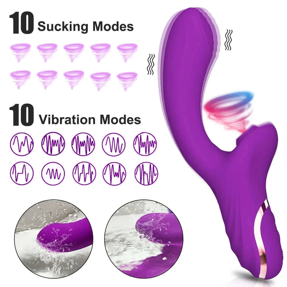 Powerful Clitoral Vibrator ZD029-ZD029-Red Box