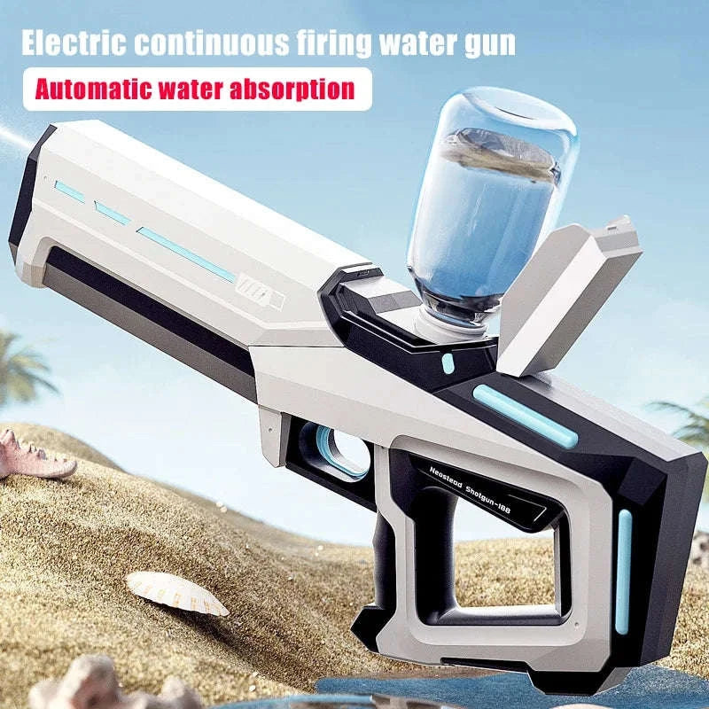 Powerful Electric Water Gun-Beige