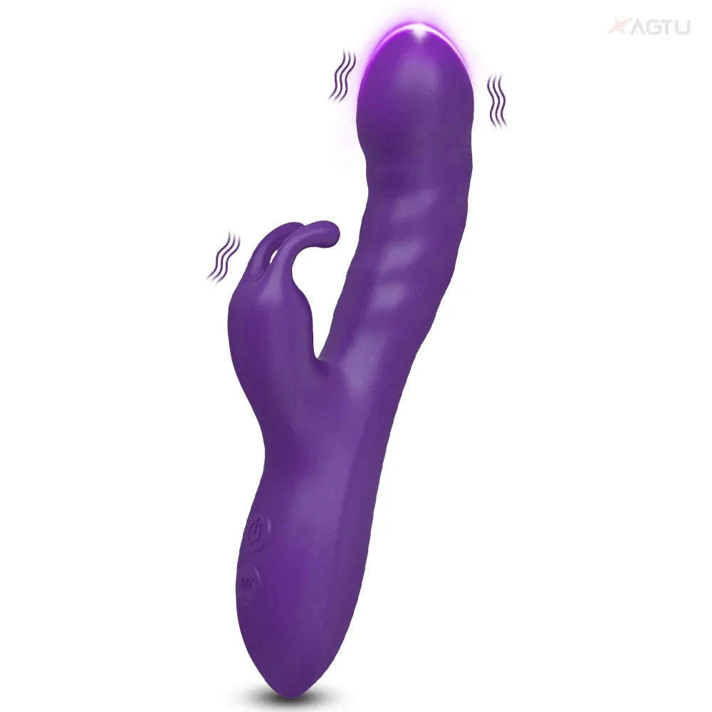 Powerful Rabbit Vibrator-red with box