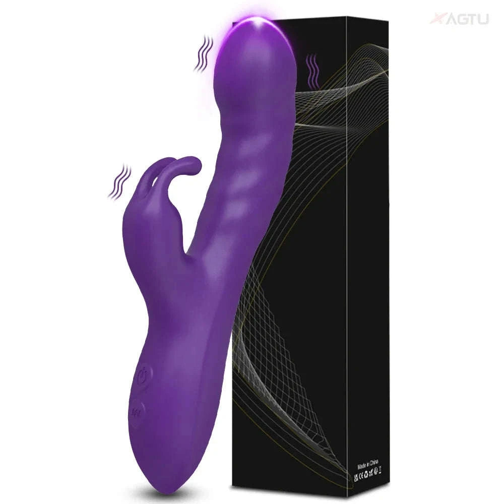 Powerful Rabbit Vibrator-red with box
