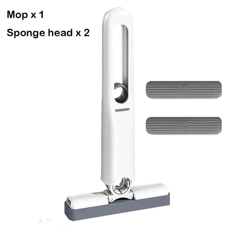 Powerful Squeeze Mini Mop for Easy Daily Cleaning-1pc replace sponge
