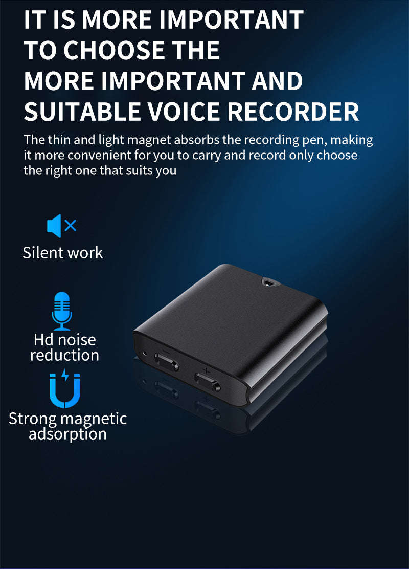 Powerful UltraThin Mini Sound Recorder-Q1 / 16 GB