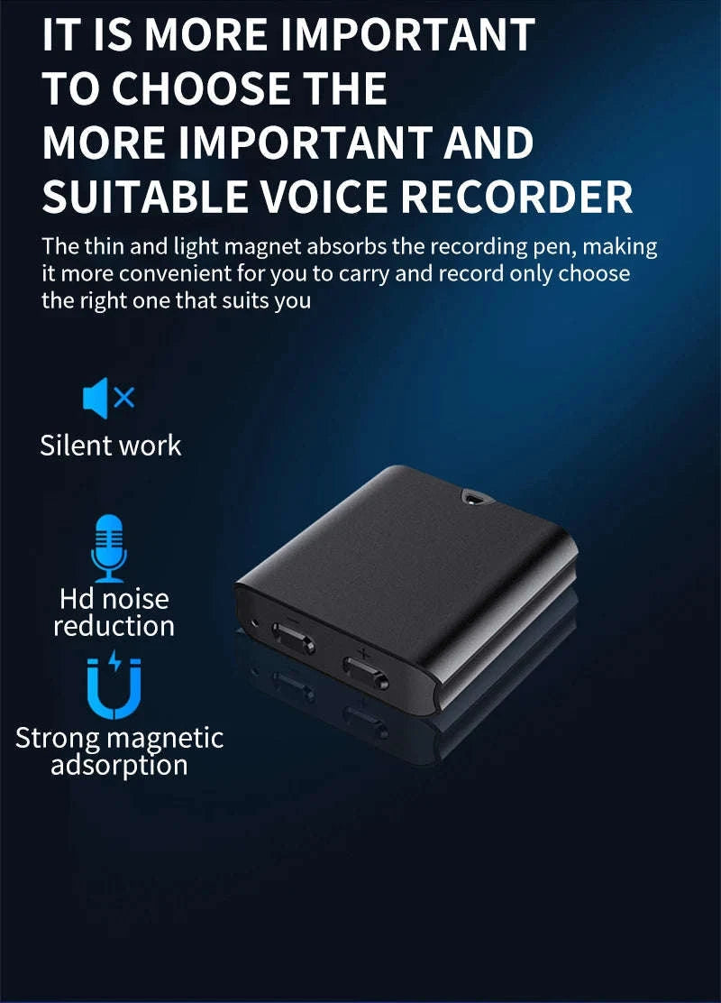 Powerful UltraThin Mini Sound Recorder-Q1 / 16 GB