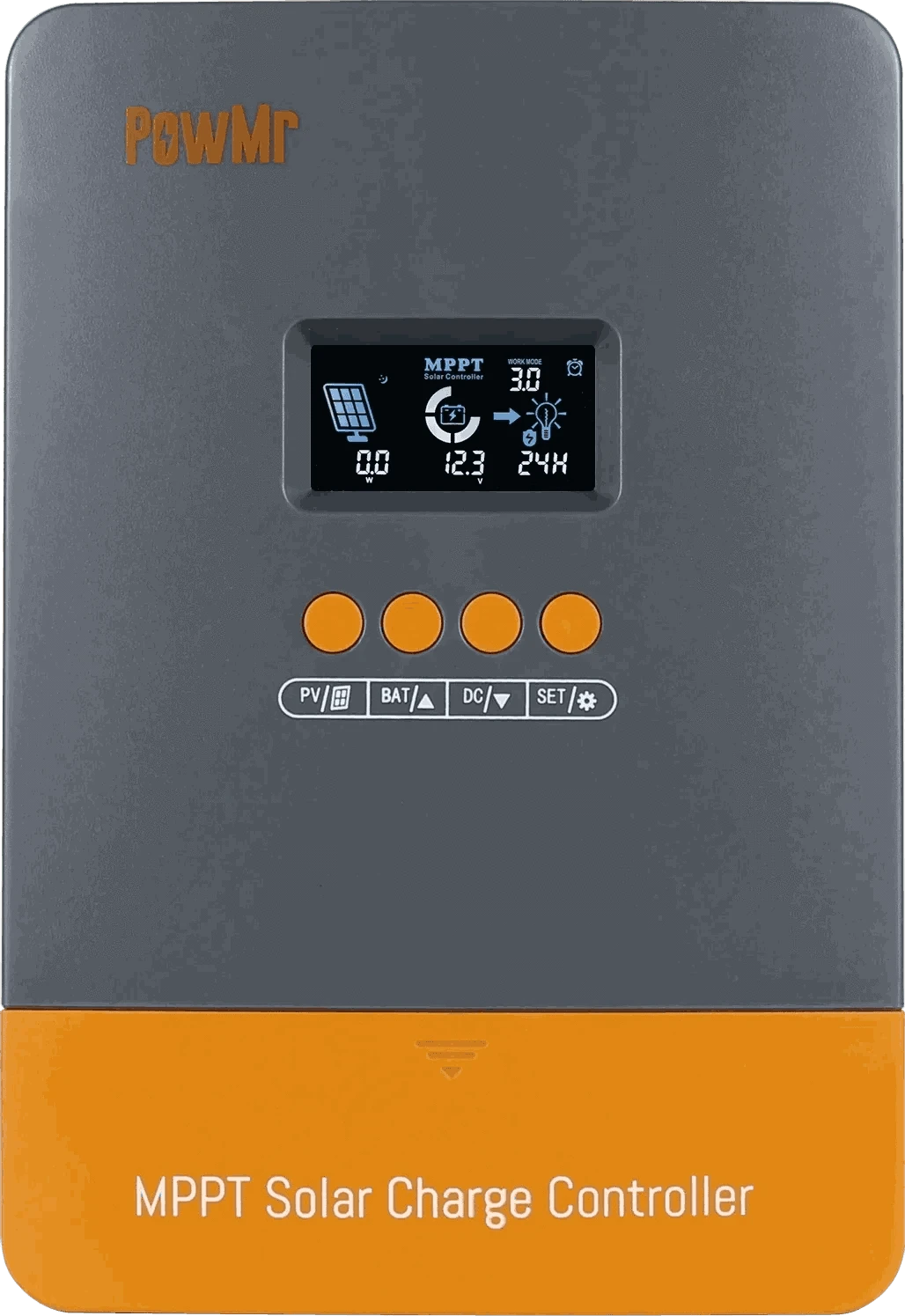 PowMr MPPT Solar Charge Controller for 12V–48V Systems-PWM 60A / france