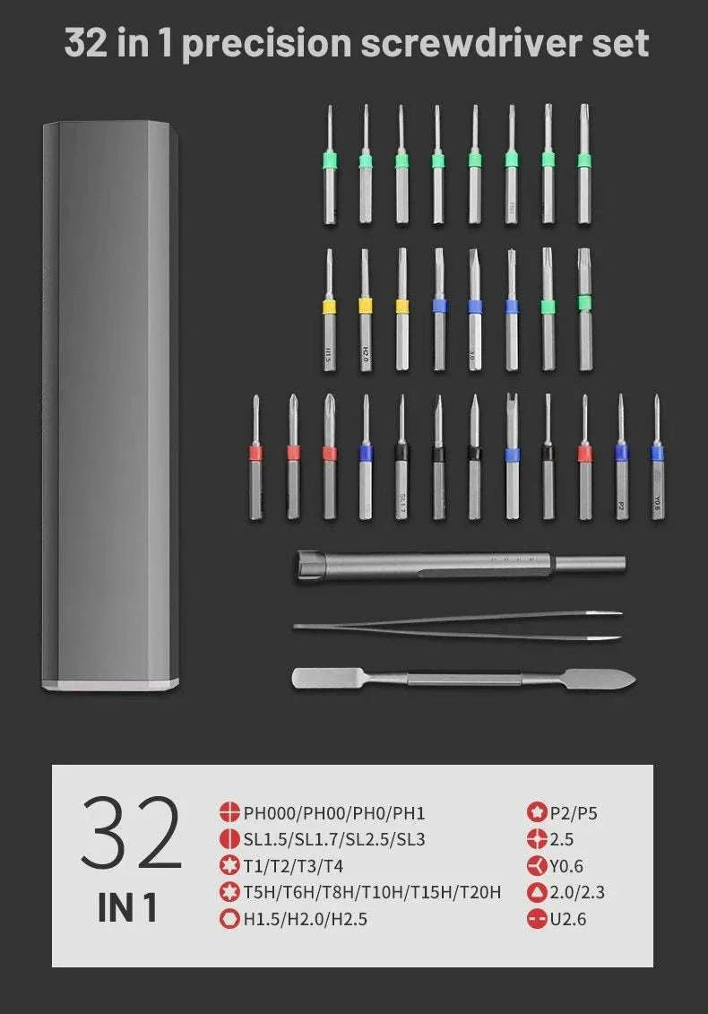 Precision Screwdriver Set for Electronics Repair-46 in 1