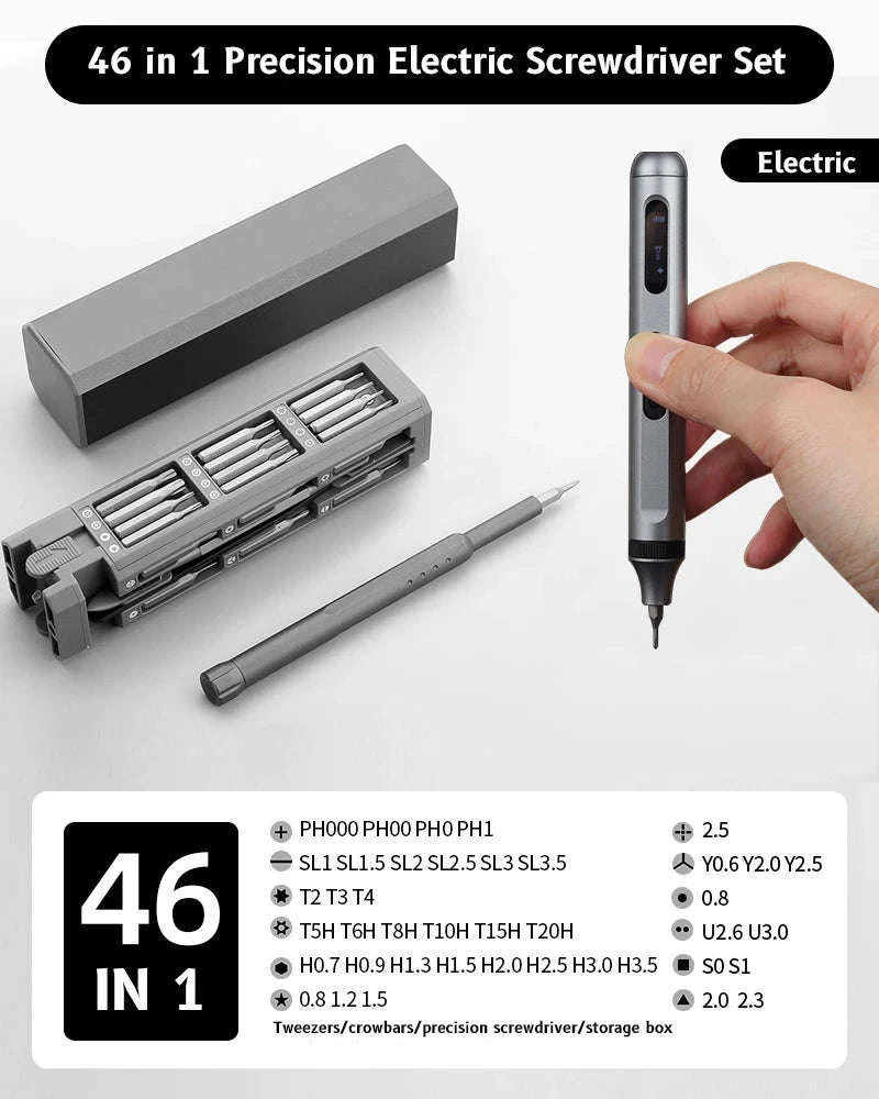 Precision Screwdriver Set for Electronics Repair-46 in 1