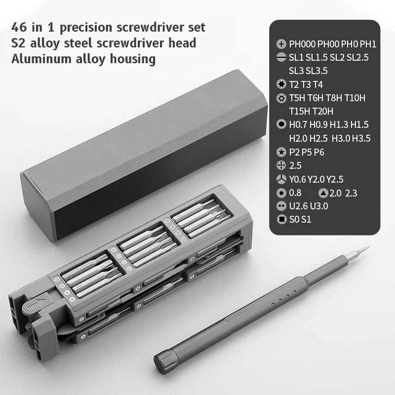 Precision Screwdriver Set for Electronics Repair-46 in 1