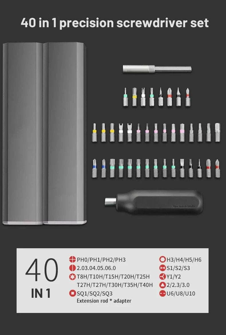 Precision Screwdriver Set for Electronics Repair-46 in 1