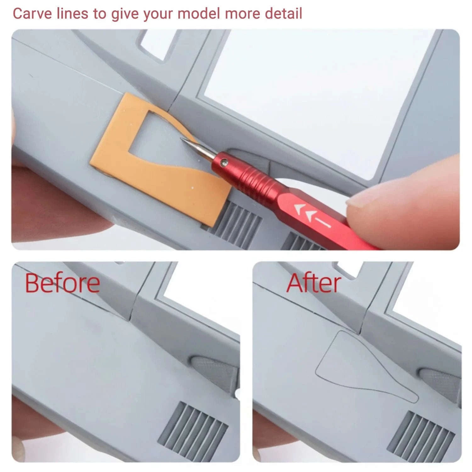 Precision Scriber Tool Set with Needle & Triangular Scraper-spain / QTG-MS-109BE-SK