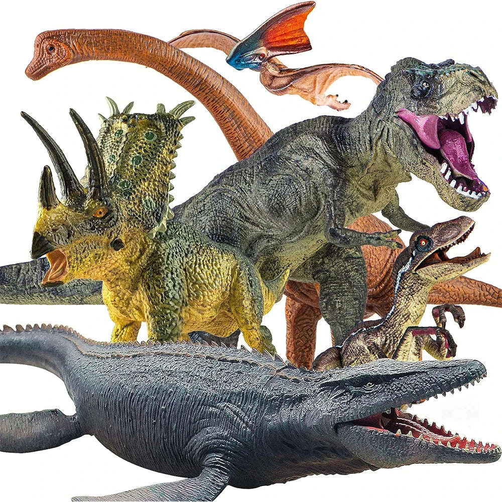 Prehistoric Jurassic Dinosaur Action Figures Set-dinosaur model 3