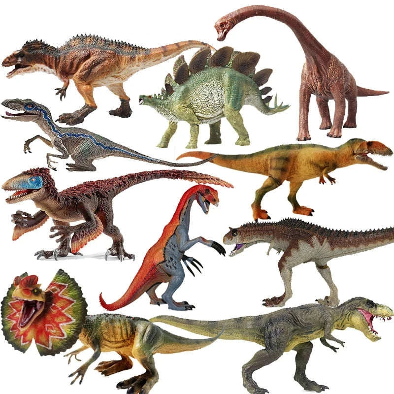 Prehistoric Jurassic Dinosaur Action Figures Set-dinosaur model 3