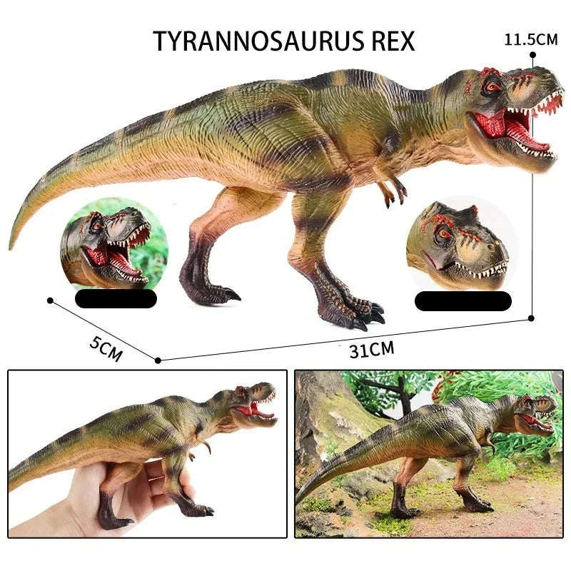 Prehistoric Jurassic Dinosaur Action Figures Set-dinosaur model 3