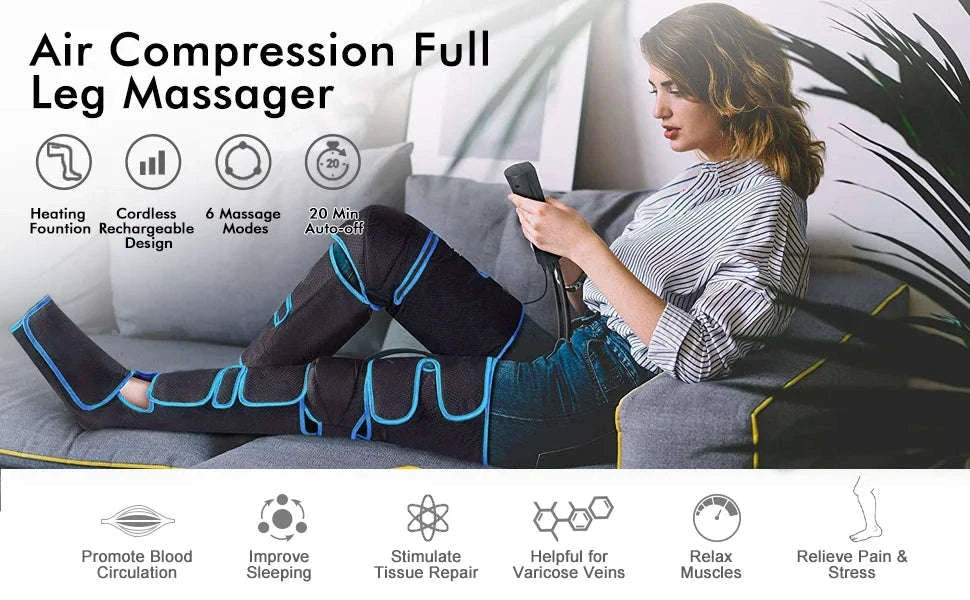 Premium Foot and Leg Massager-EU plug 2022