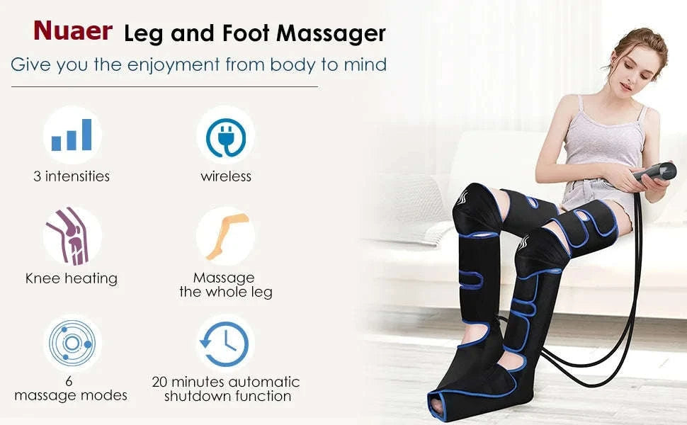 Premium Foot and Leg Massager-EU plug 2022