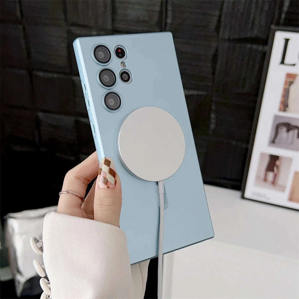 Premium Magnetic Samsung Case-BK / For Galaxy S20 Ultra