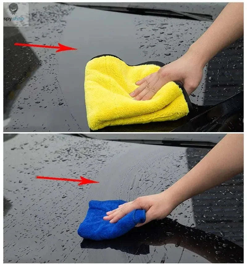 Premium Microfiber Car Cleaning Towel-30X40CM 2pcs