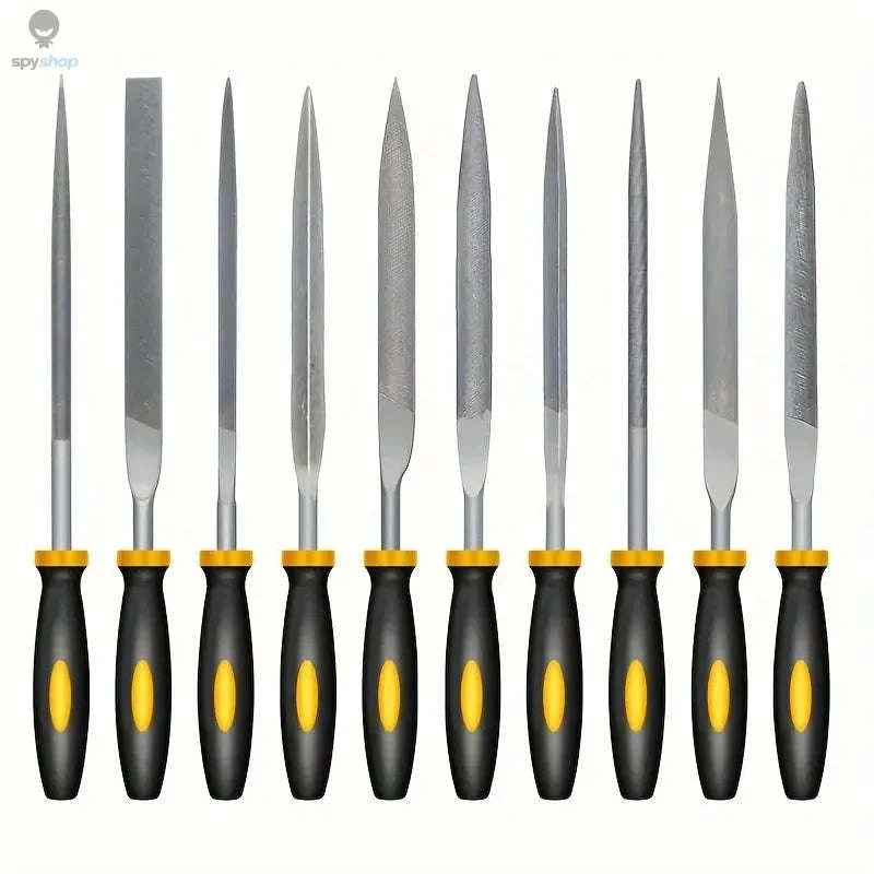 Premium Needle File Set with Ergonomic Grip-5pc / 150mm / Other