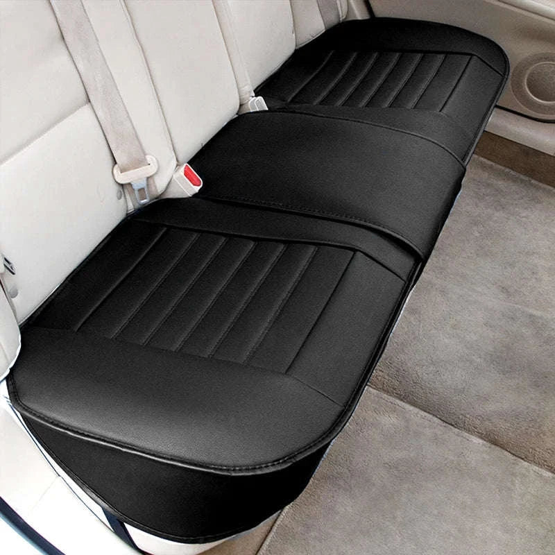 Premium PU Leather Car Seat Cover-BEIGE front 1 PC
