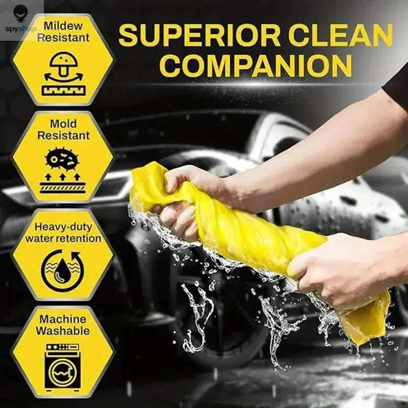 Premium PVA Quick Dry Car Wash Towel – Ultra‑Absorbent, Fast Drying, Multi‑Purpose-1pcs Random color