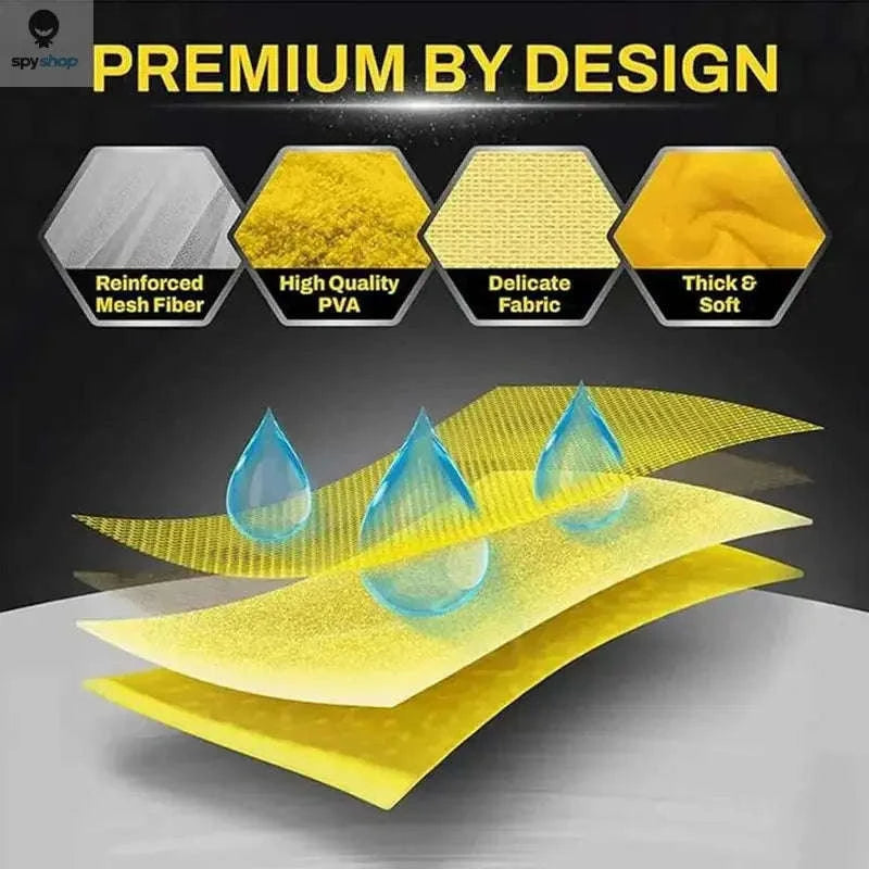 Premium PVA Quick Dry Car Wash Towel – Ultra‑Absorbent, Fast Drying, Multi‑Purpose-1pcs Random color