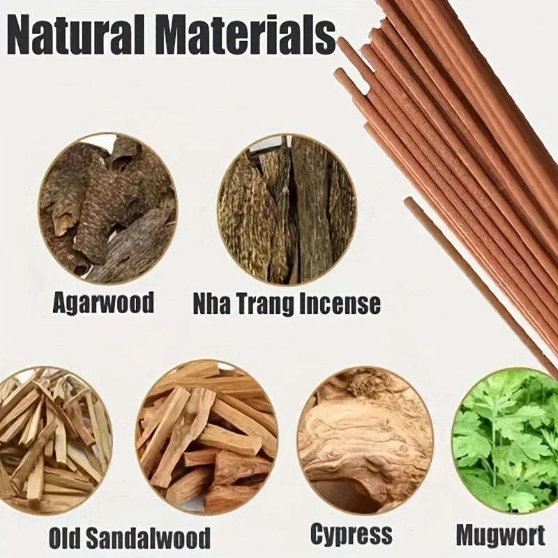 Premium Sandalwood Incense Sticks - Pack of 40-Ay Tsao