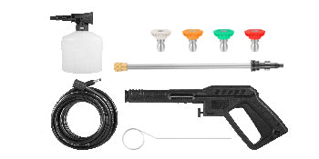 VEVOR 1500W High Pressure Car Washer 2000 PSI Electrical Portable Car Washing Machine Auto Wash Washers Spray Gun for Home Use