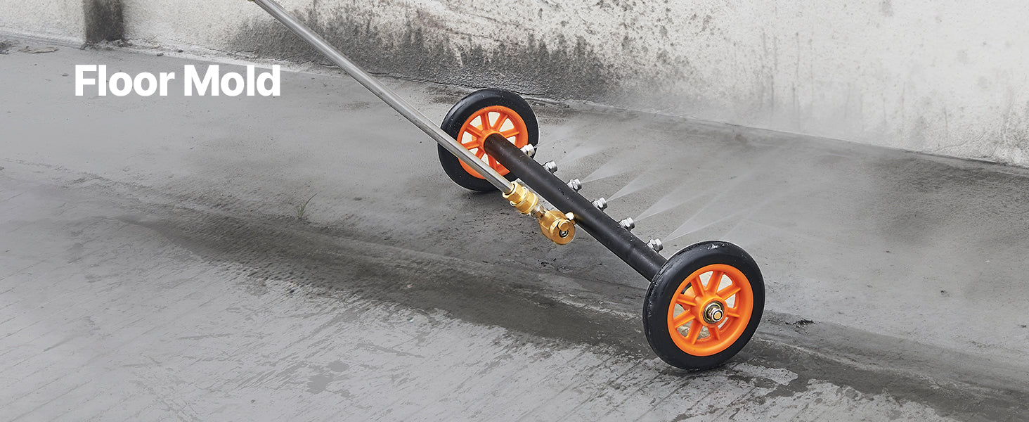 16/24 Inch Pressure Washer Undercarriage Cleaner for Driveway