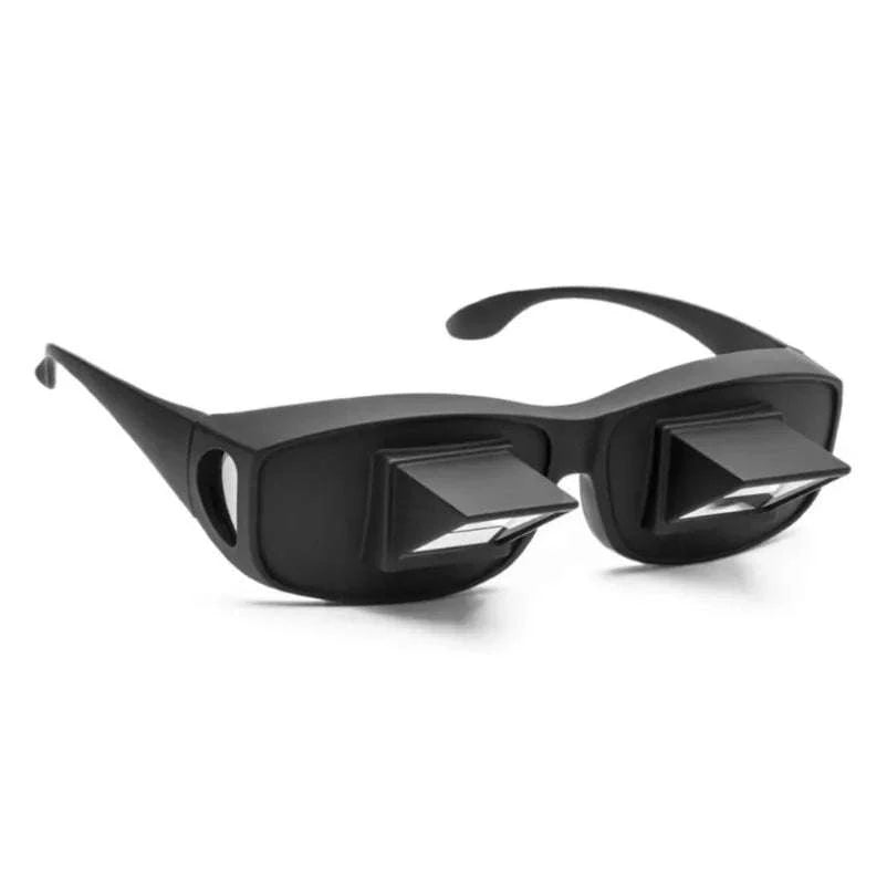Prism Bed Reading Glasses for Lying Down TV and Books-Small