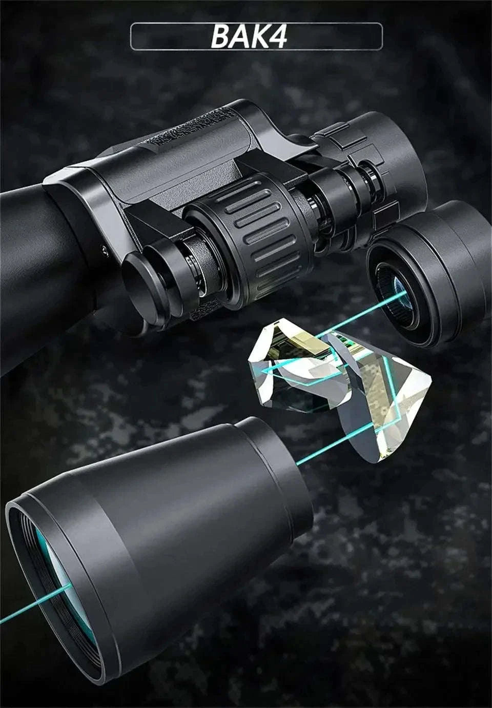 Pro High-Powered 20X50 Binoculars for Bird Watching-Black 20X50