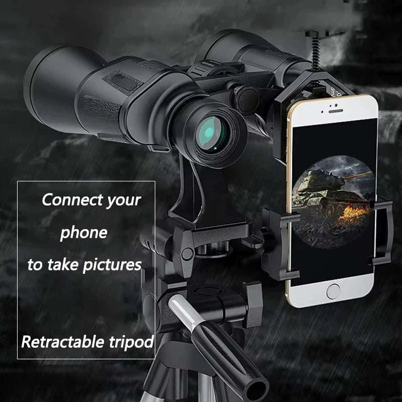 Pro High-Powered 20X50 Binoculars for Bird Watching-Black 20X50