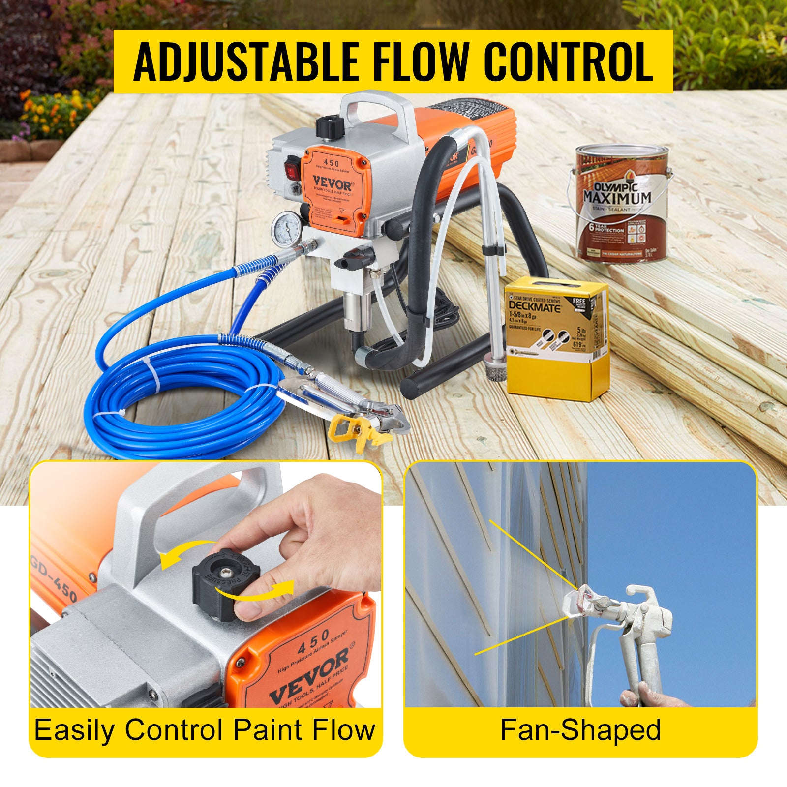 Professional Airless Wall Paint Sprayer 1500W/1800W-1500W / GERMANY