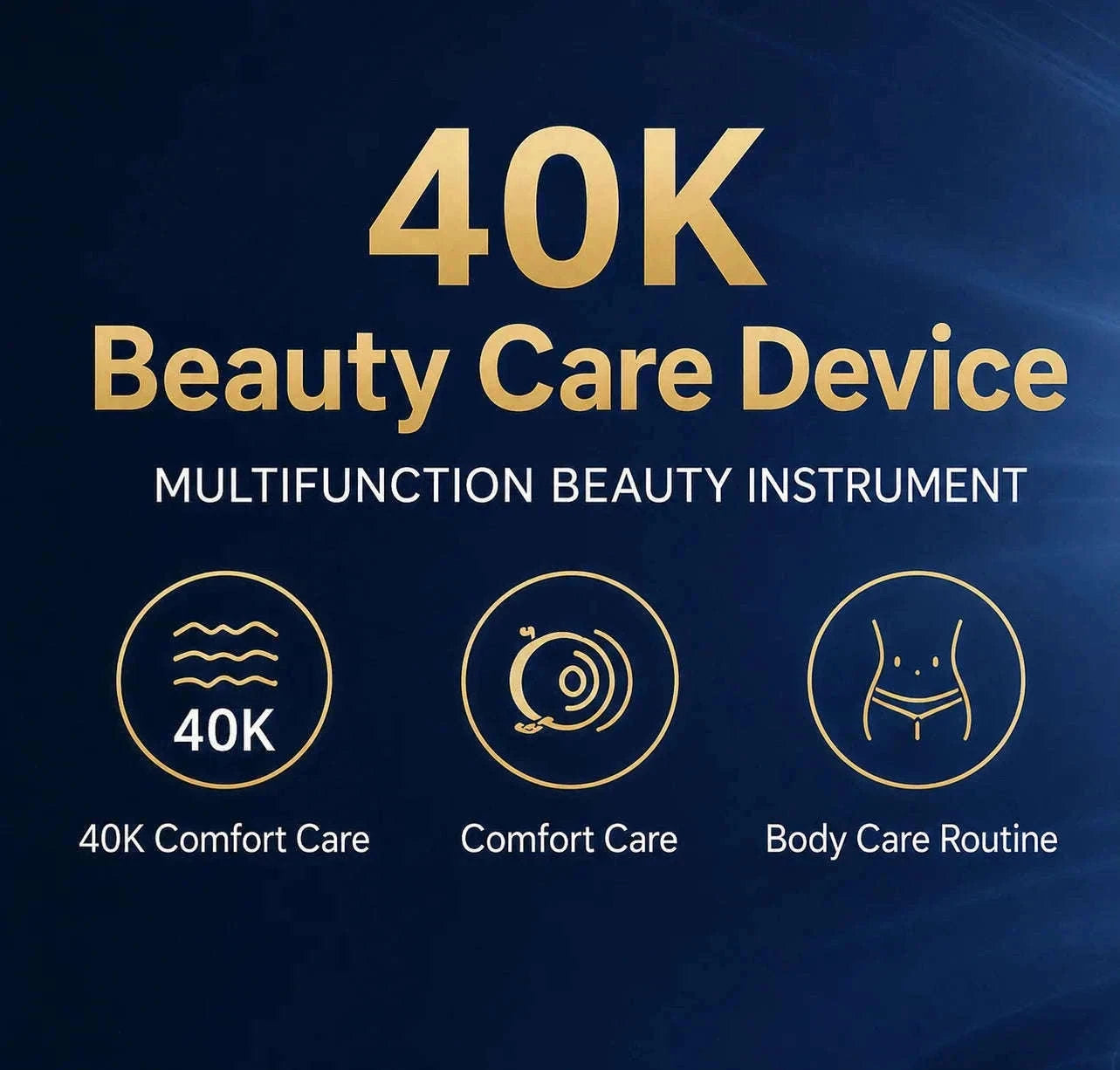 Professional Cavitation Machine with Massage Handles-Ivory / Mexico