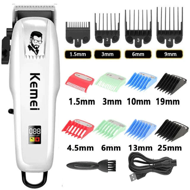 Professional Cordless Hair Clipper for Precise Home Grooming-KM-PG809B