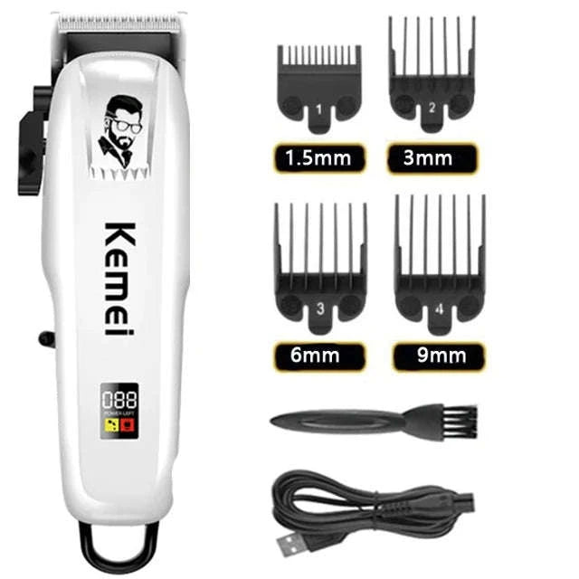 Professional Cordless Hair Clipper for Precise Home Grooming-KM-PG809B
