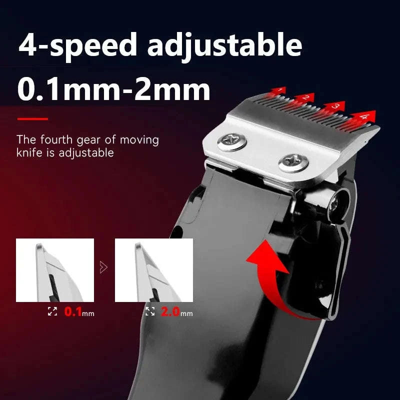 Professional Cordless Hair Clipper for Precise Home Grooming-KM-PG809B