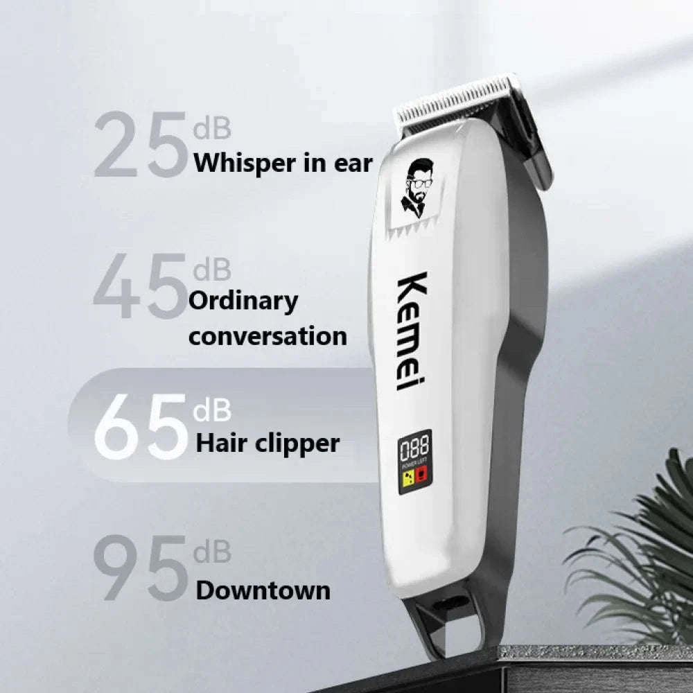 Professional Cordless Hair Clipper for Precise Home Grooming-KM-PG809B