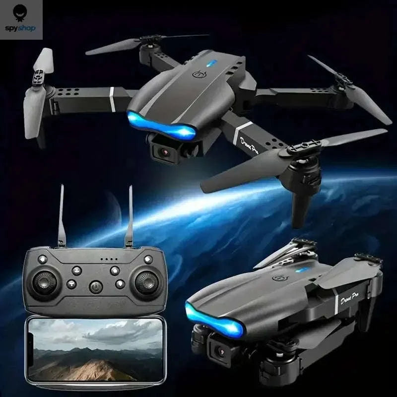 Professional HD E99Pro 4K Dual‑Camera Pro Drone-Dedicated-Apron-Blue