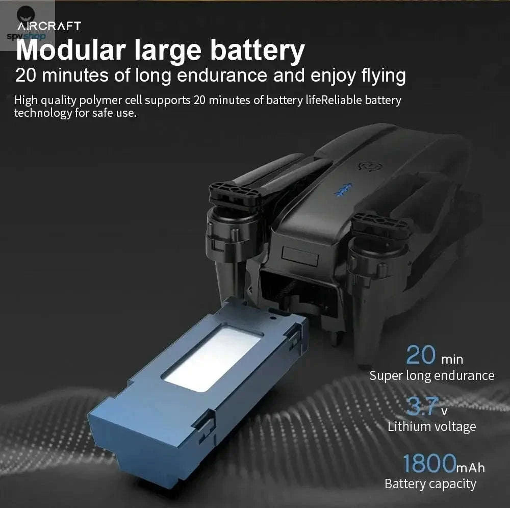 Professional HD E99Pro 4K Dual‑Camera Pro Drone-Dedicated-Apron-Blue