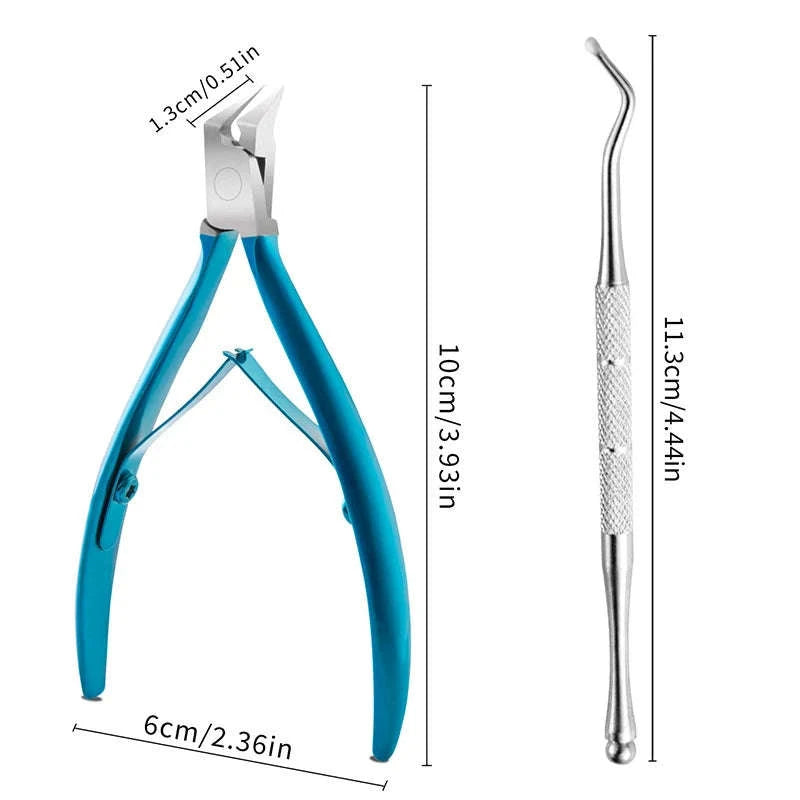 Professional Ingrown Toenail Clipper – Stainless Steel Nipper-Silver Color