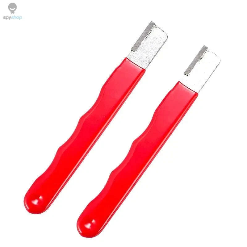 Professional Knife Sharpener with Tungsten, Diamond & Ceramic Stages-1pcs Red